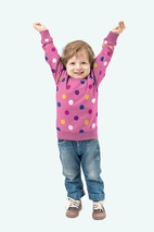 Dots, rosa - Jogging
