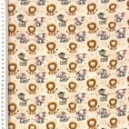 Safari - Digitaltryckt Muslin tyg