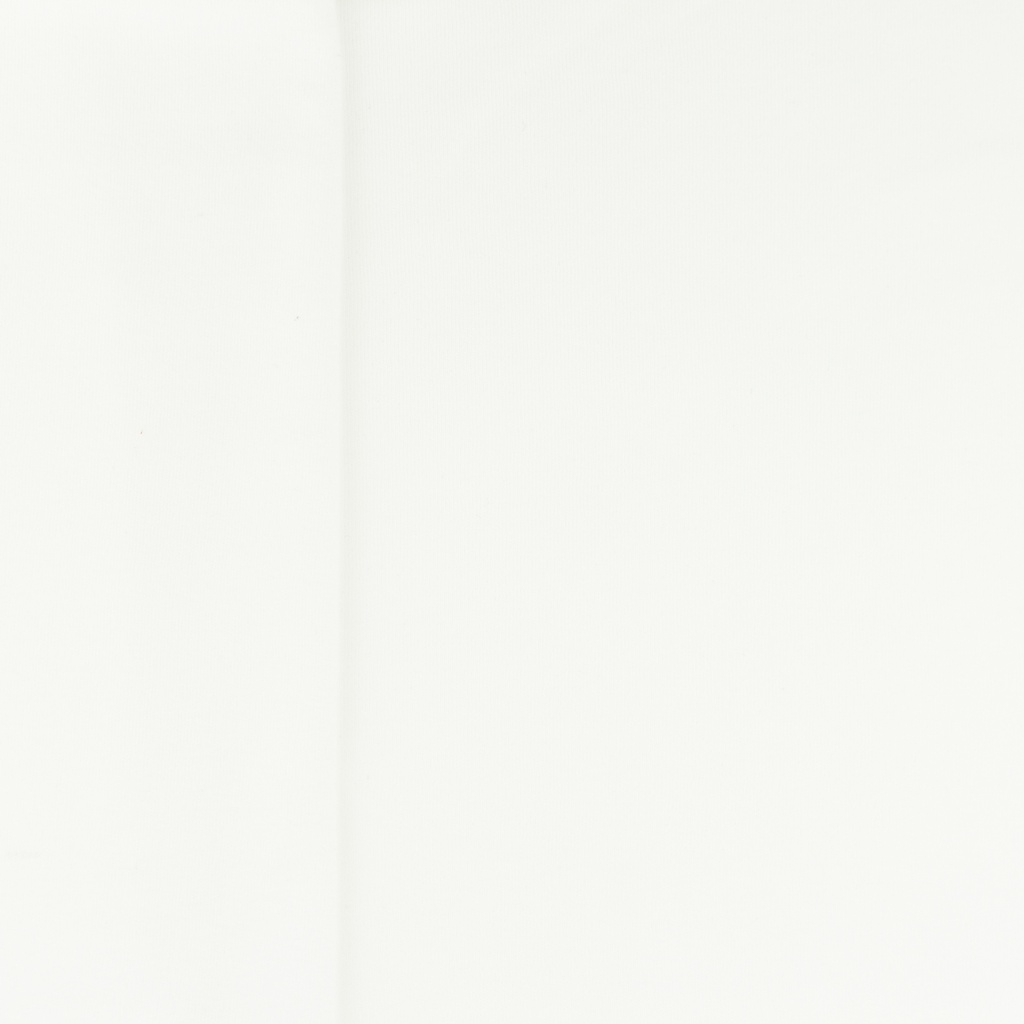 Vit - Interlock, borstad