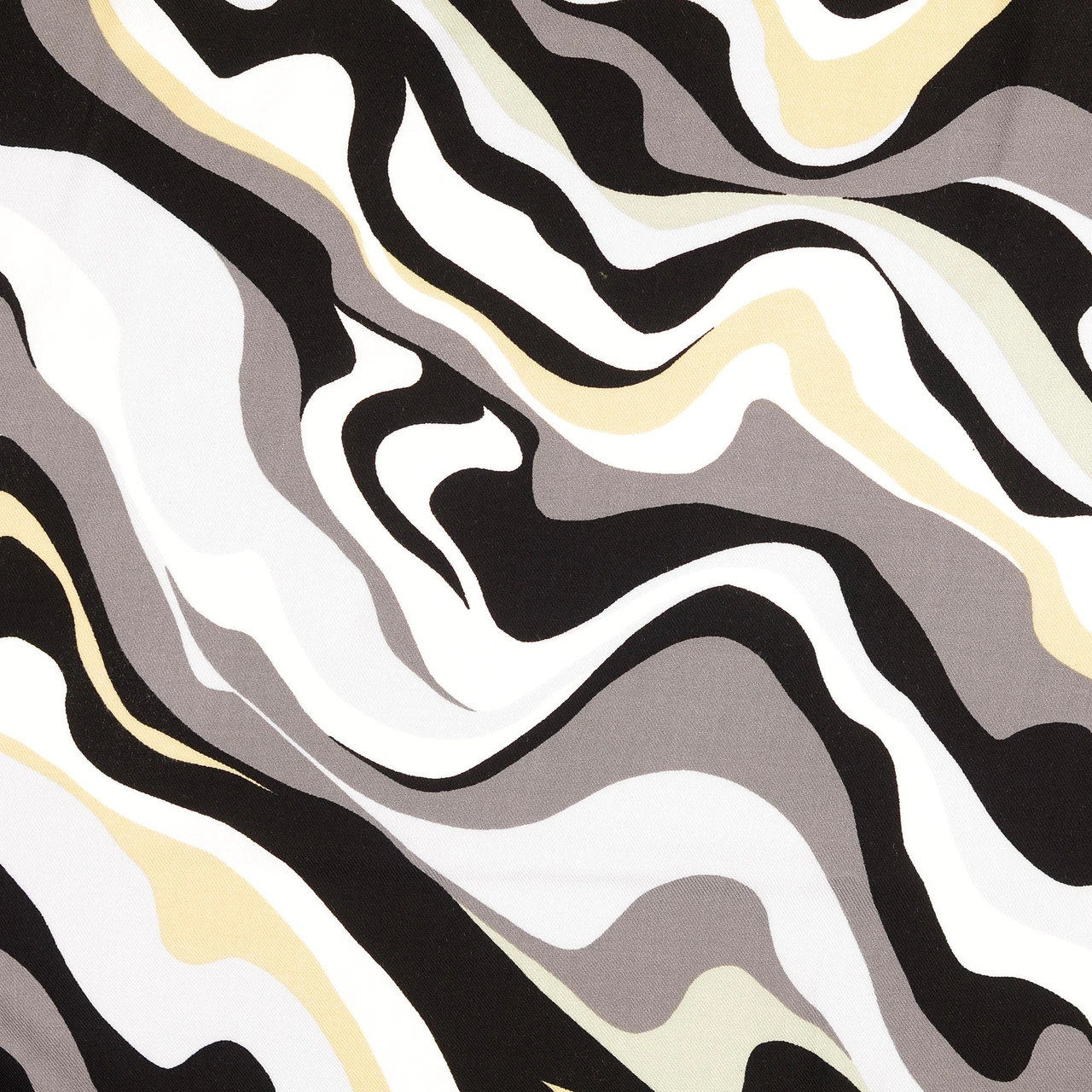 Geometric grey - Viscose twill