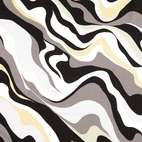 Geometric grey - Viscose twill