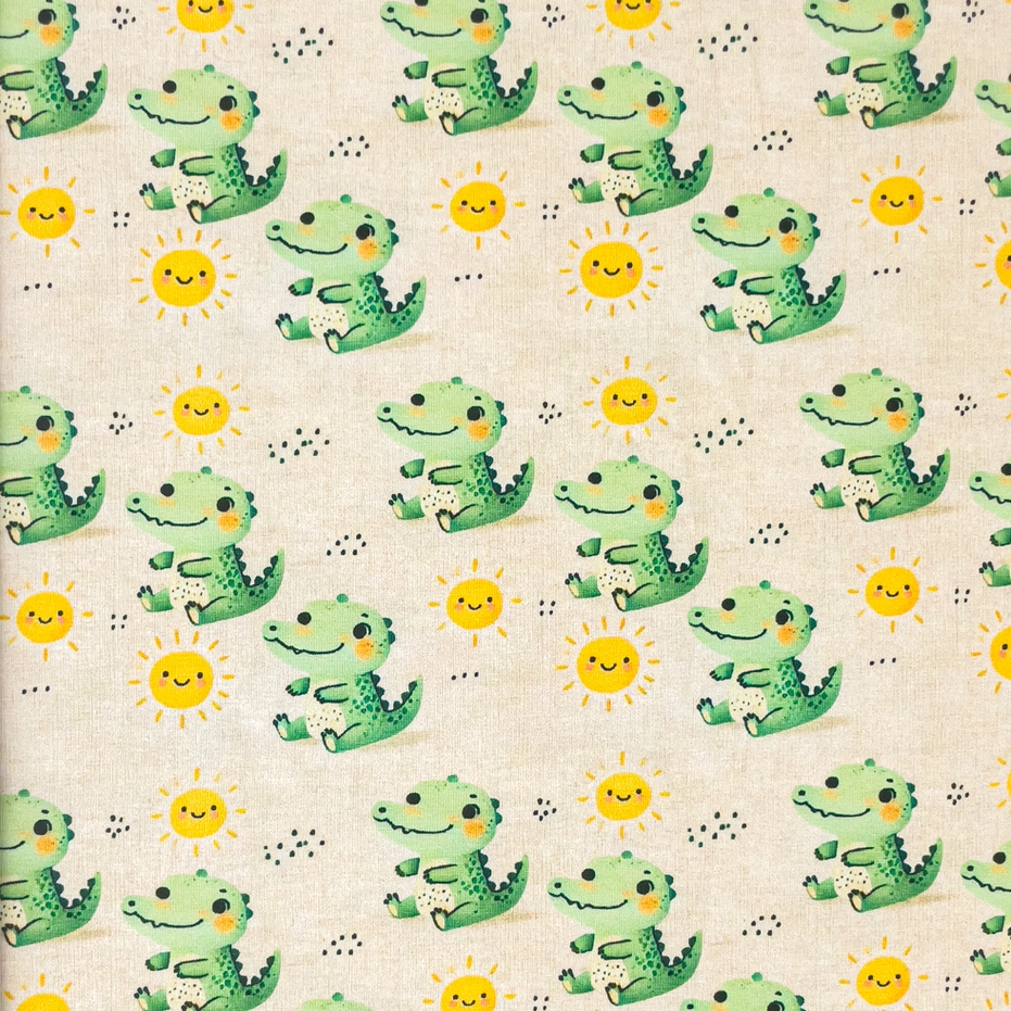 Sweet Little Croco - Knitted fabric