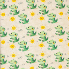 Sweet Little Croco - Trikåtyg