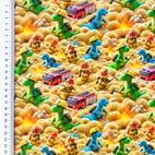 Fun Monsters - Trikåtyg