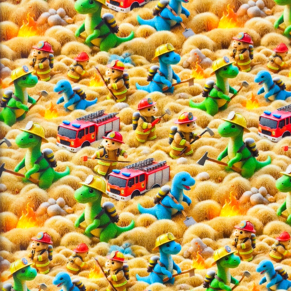 Fun Monsters - Trikåtyg