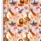 Safari On Tour - Jersey fabric