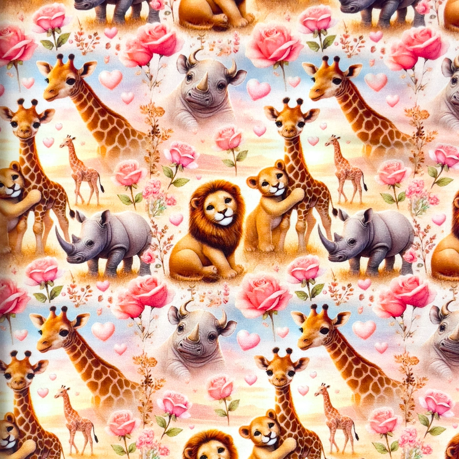 Safari On Tour - Jersey fabric