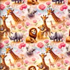 Safari On Tour - Jersey fabric