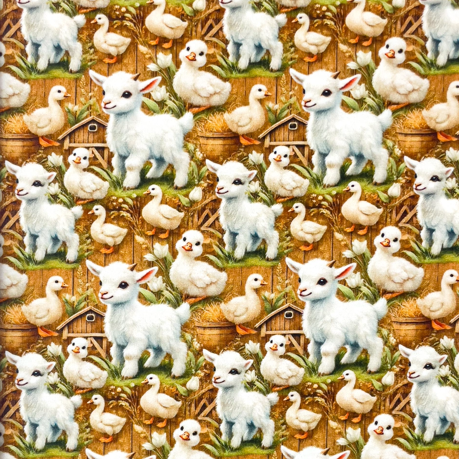 Lovely's Brown - Trikåtyg