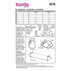 Burda 5676 - Hemtillbehör.