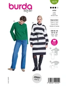 Burda 5679 - Dam - Klänning & Tröja.