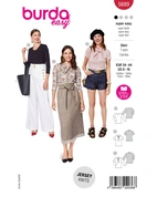 Burda 5689 - Dam -  Damskjortor.