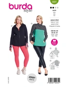 Burda 5691 - Dam -  Sportkläder Med Fickor.
