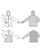 Burda 5691 - Dam -  Sportkläder Med Fickor.