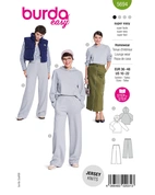 Burda 5694 - Dam -  Damset.