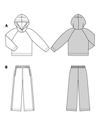 Burda 5694 - Dam -  Damset.