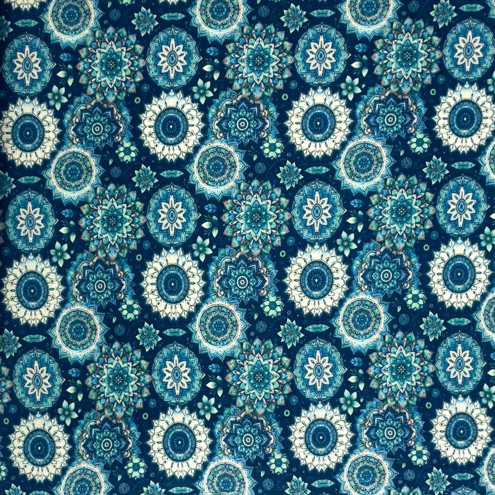 Fleur (Design.A) - Viscose Jersey.