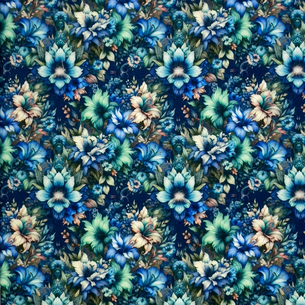 Flora (Design.C) - Viscose Jersey.