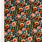 Sunny Flowers (Design.B) - Viscose Jersey.