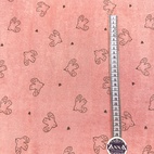 Bird, gamelrosa - Stretch Frotte'