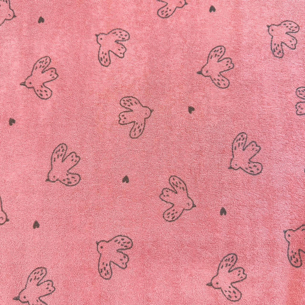 Bird, gamelrosa - Stretch Frotte'