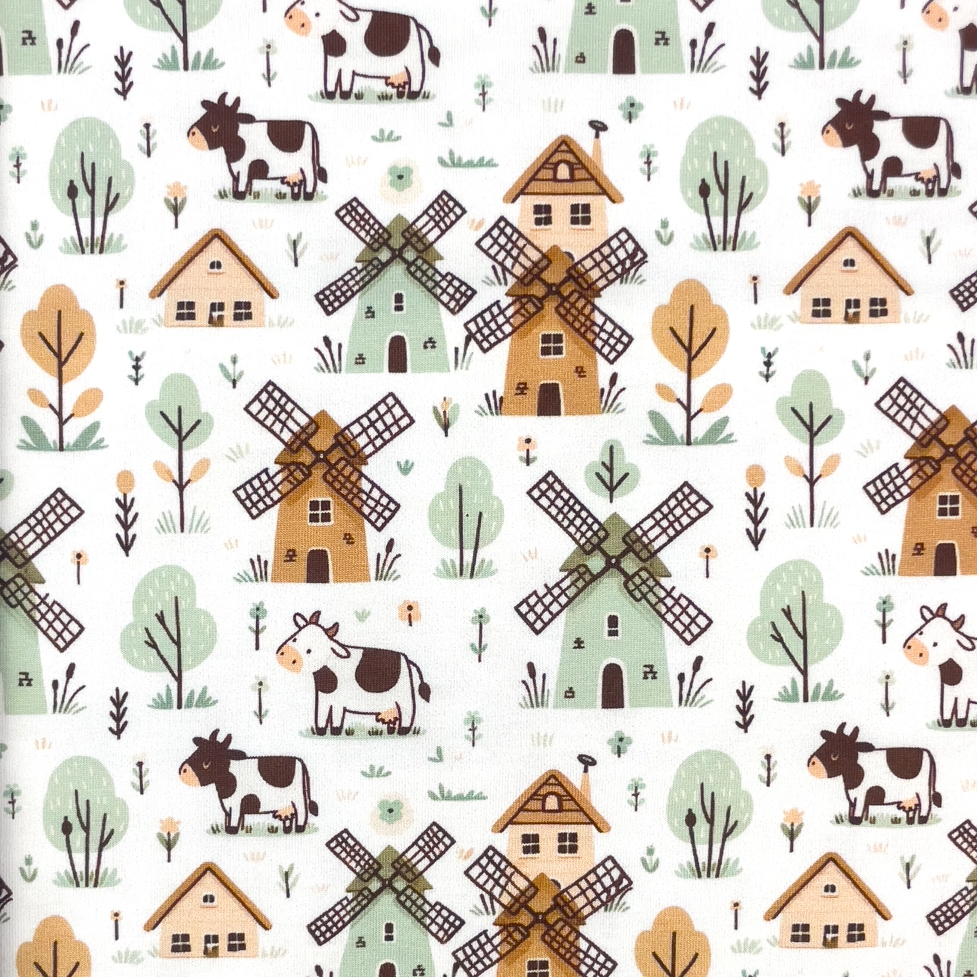 Farm Work (Design.A) - Trikåtyg