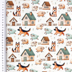 Dog's And Sheep's (Design.A) - Trikåtyg