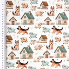 Dog's And Sheep's (Design.A) - Trikåtyg