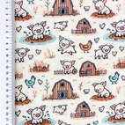 Dog's And Sheep's (Design.B) - Trikåtyg