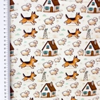 Dog's And Sheep's (Design.C) - Trikåtyg