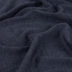 Navy, melange - 100% Merino Ull interlock