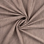 Sand, melange - 100% Merino Ull interlock