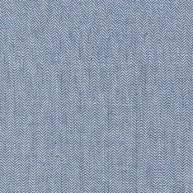 Fiskben, indigo - Cottolin