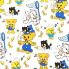 Glass & fjärilar - Bamse By ZannaZ