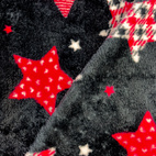 Stars Pied De Poule DARK - Fleece