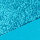 Krossad Plysch -Turkos