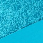 Krossad Plysch -Turkos