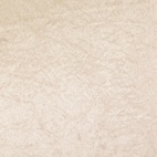 Krossad Plysch - gräddvit