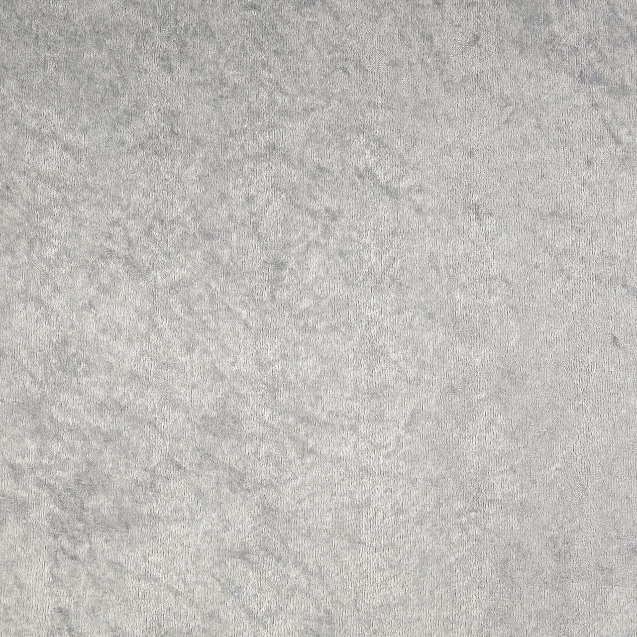 Krossad Plysch -Ljusgrå