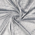 Crushed Plush -Light Grey