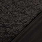 Crushed Plush - black