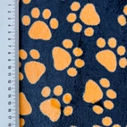 Dog Paws BLUE - Fleece
