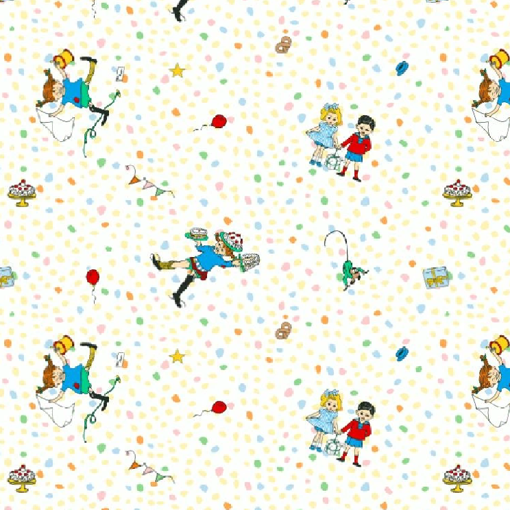 Kalas hos Pippi - Trikåtyg