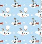 Pippi is skating - Jersey fabric