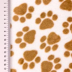Dog Paws / Light - Fleece