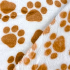 Dog Paws / Light - Fleece