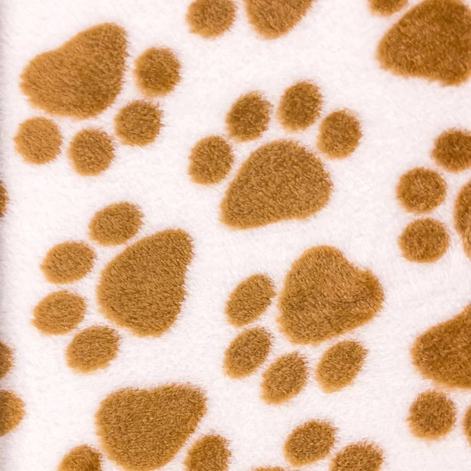 Dog Paws / Light - Fleece