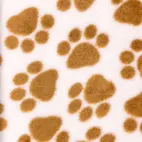 Dog Paws / Light - Fleece