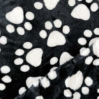Dog Paws / Black- Fleece