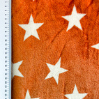 Stars Orange - Fleece